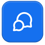 chat icon blue
