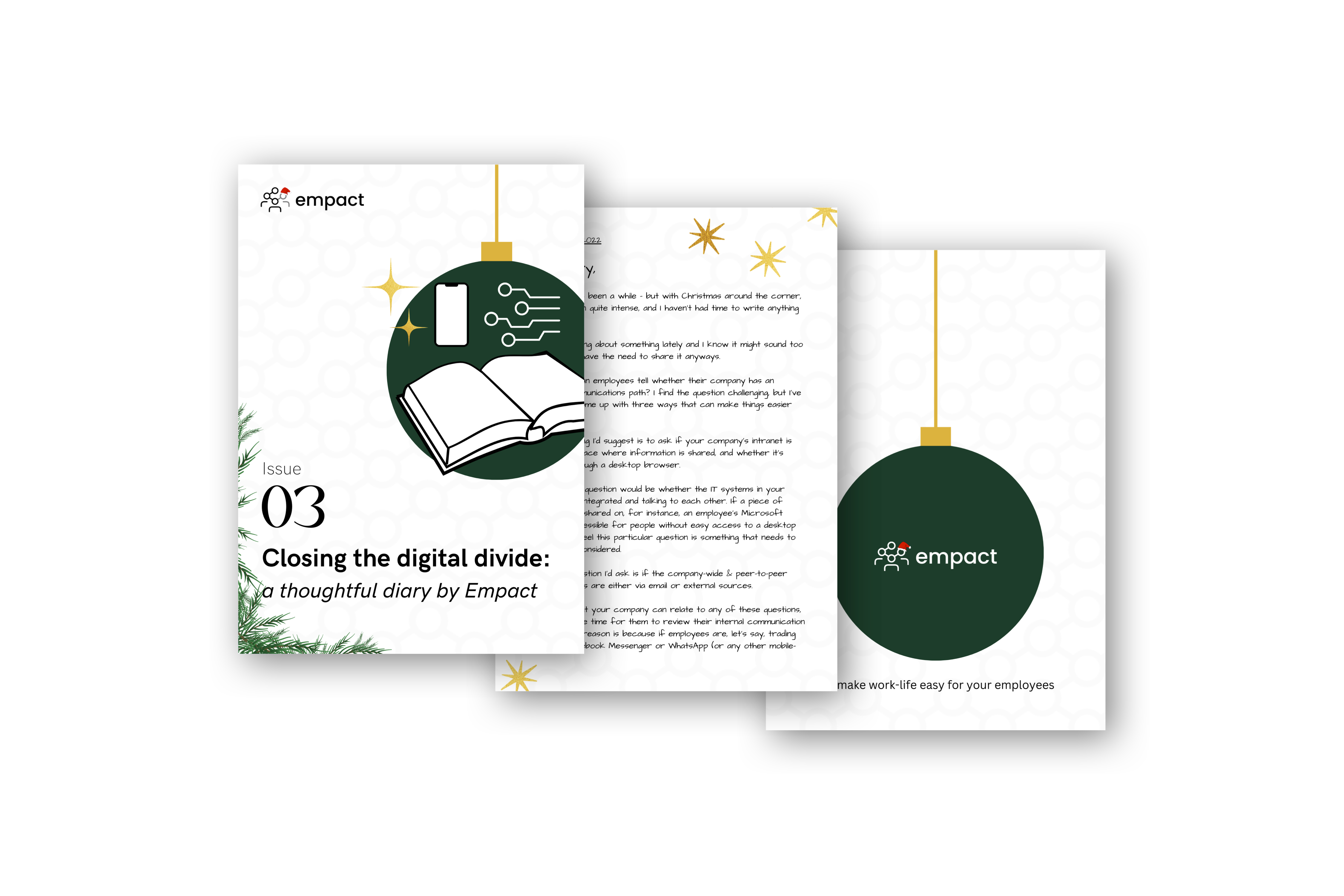 Closing the digital divide - Christmas Issue